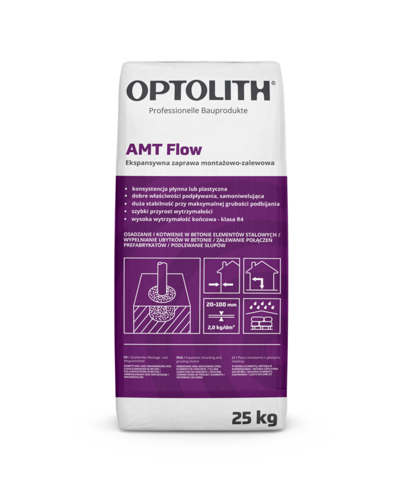 Optolith AMT Flow - ekspansywna zaprawa montażowowo-zalewowa