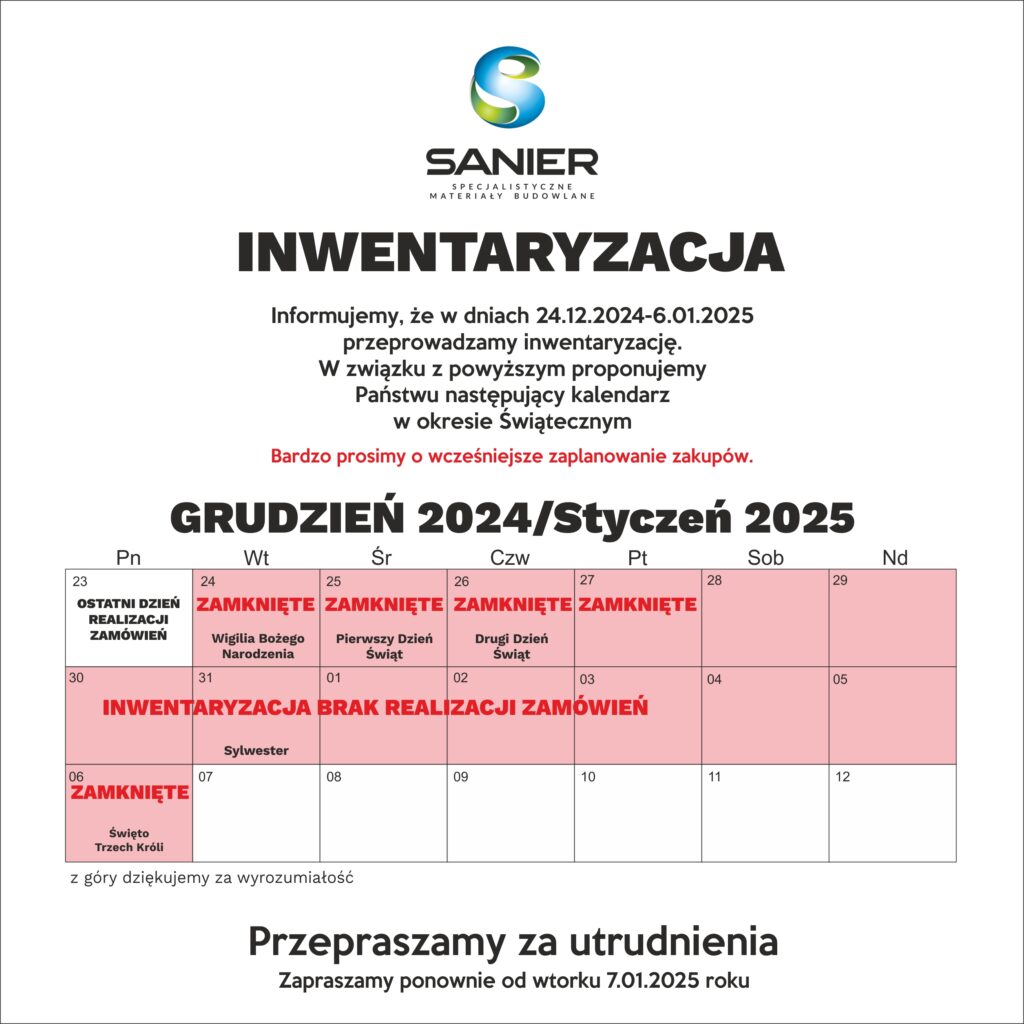 Inwentaryzacja 2024